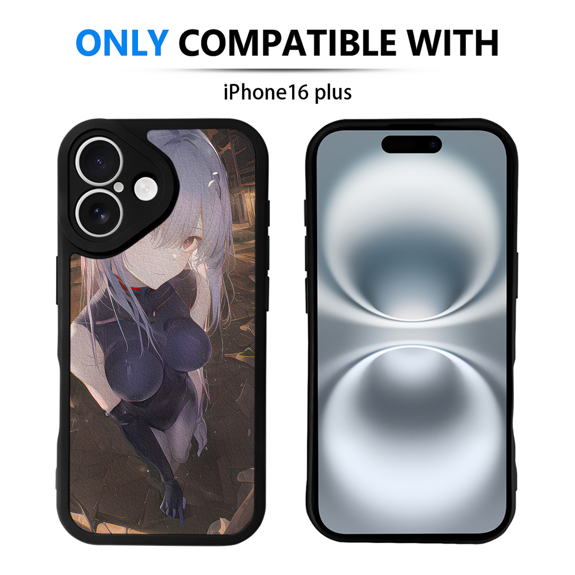 （画像用） EVA 新世紀エヴァンゲリオン 【iPhone 16シリーズ対応】シリコンスマホケース（レザー調） 材質：シリコン
